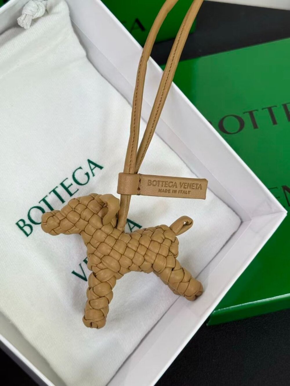 💋Bottega Veneta dog charm